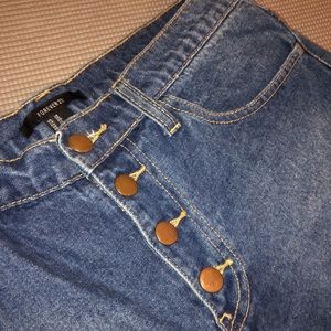 Forever21 denim shorts